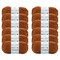 Lion Brand Yarn Basic Stitch Anti-Pilling Adobe Medium Acrylic Brown Yarn 12 Pack